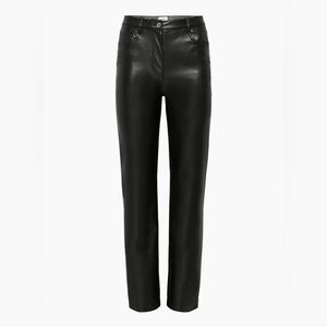 NWT Aritzia Wilfred Melina Pant | High-waisted Vegan Leather Pants